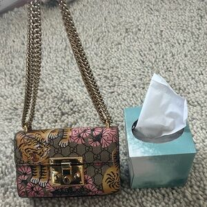 GUCCI Bengal GG Monogram shoulder chain bag PRO MAX fits dustbag/box Beauty